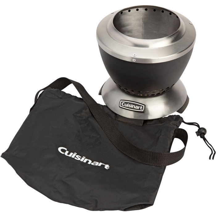 Cuisinart 7.5In. Cleanburn Smokeless Outdoor Tabletop Fire Pit with